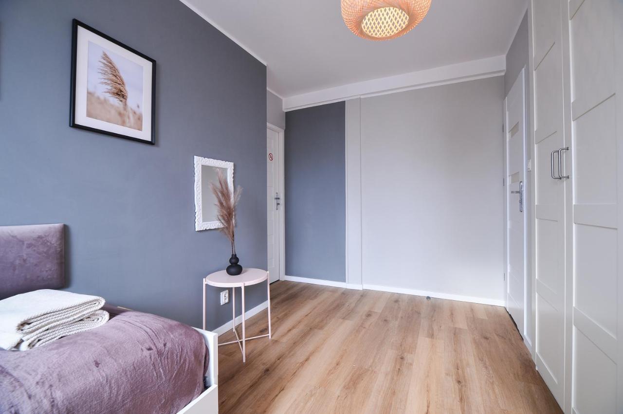 Citystay Brzezno Studio 3 Min Do Plazy Danzica Esterno foto