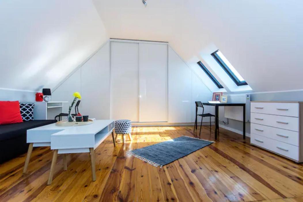Citystay Brzezno Studio 3 Min Do Plazy Danzica Camera foto