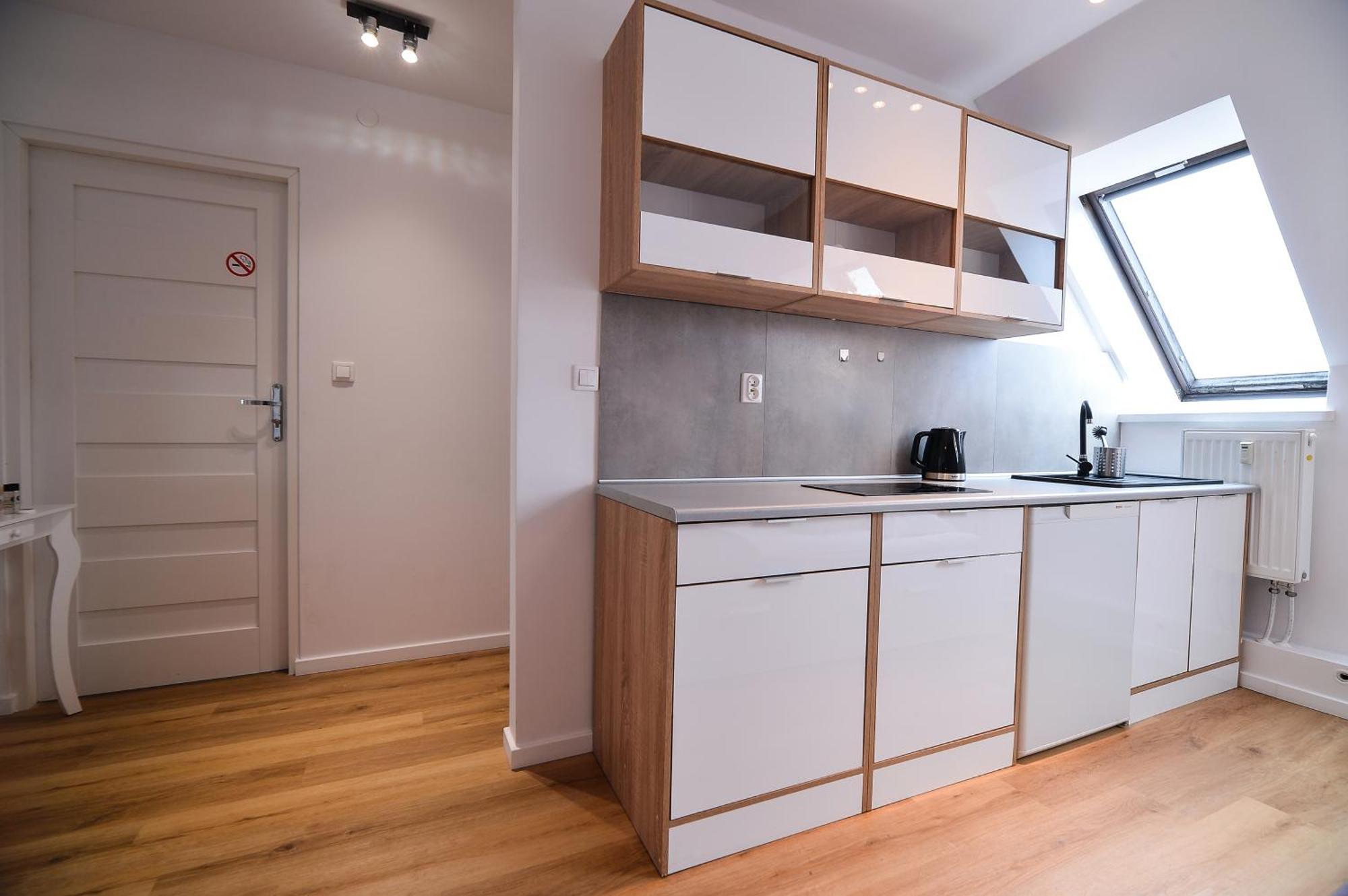 Citystay Brzezno Studio 3 Min Do Plazy Danzica Esterno foto